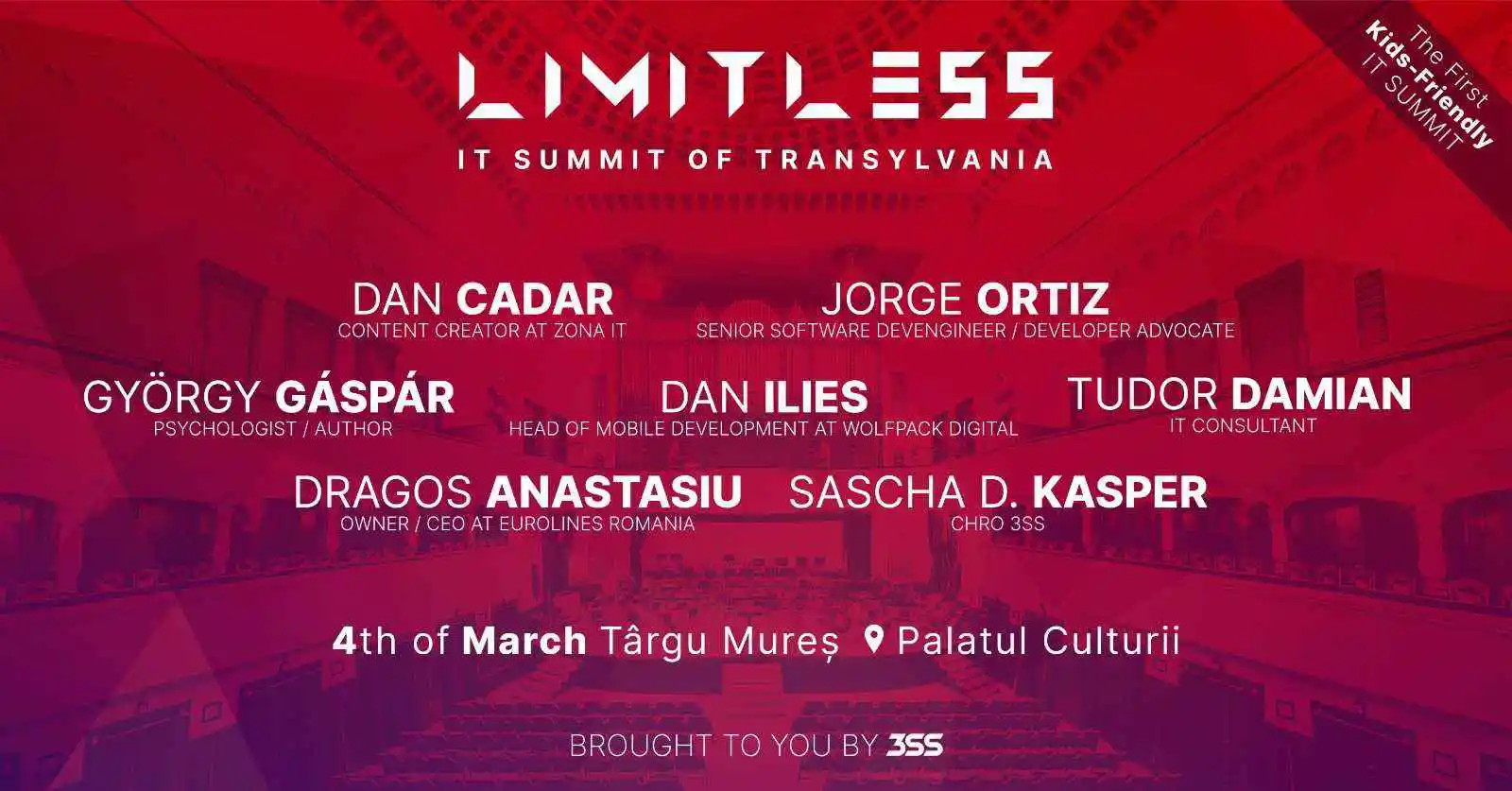 Inovație, securitate cibernetică și viitorul în IT - unele dintre topicuri de la Limitl3ss, The IT Summit of Transilvania