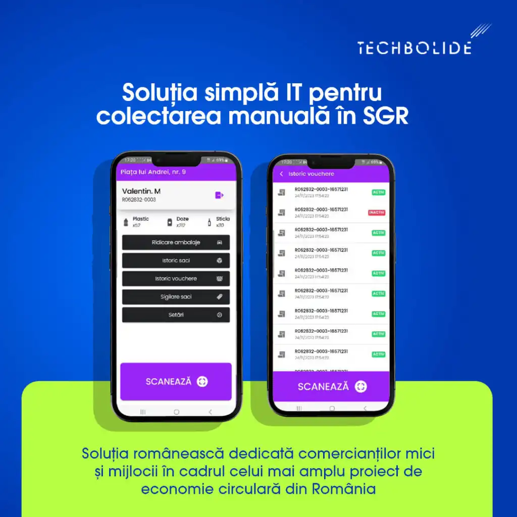 Mădălina Smochină, CEO și fondator Techbolide: „Putem să venim în ajutorul magazinelor mici și mijlocii care nu sunt încă pregătite pentru Sistemul Garanție-Returnare“