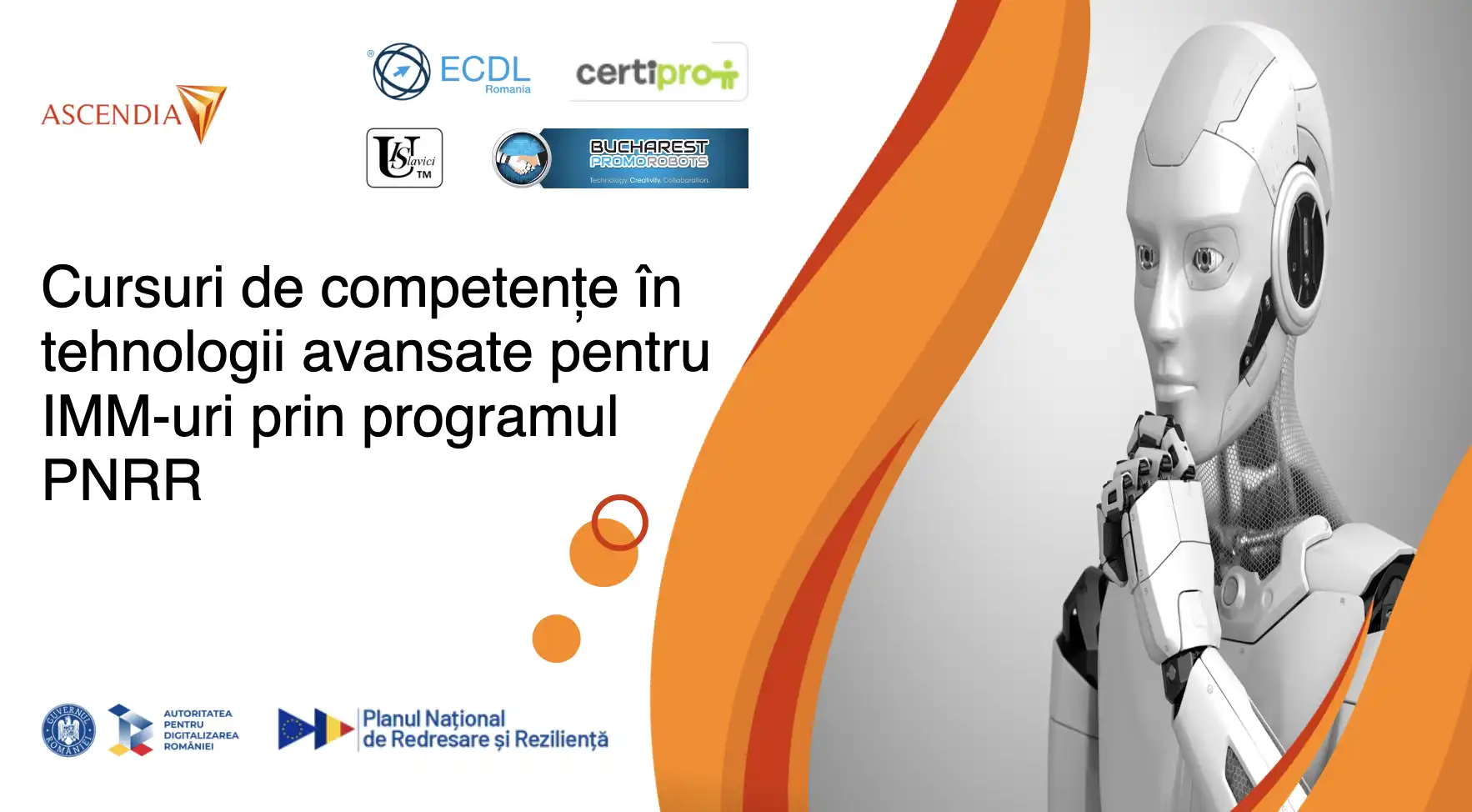 Digital Romania și Ascendia te invită să te înscrii la cursurile de tehnologii avansate pentru IMM-uri